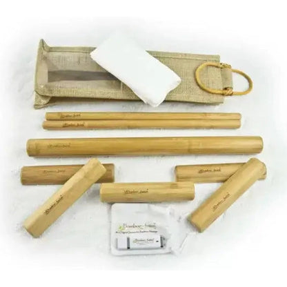 Bamboo-Fusion Chair Stick Set with USB, four carbonized bamboo sticks plus USB training drive