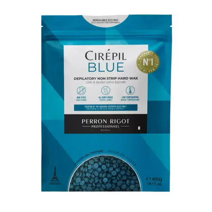 Cirepil Blue stripless hard wax beads 14.11 oz bag