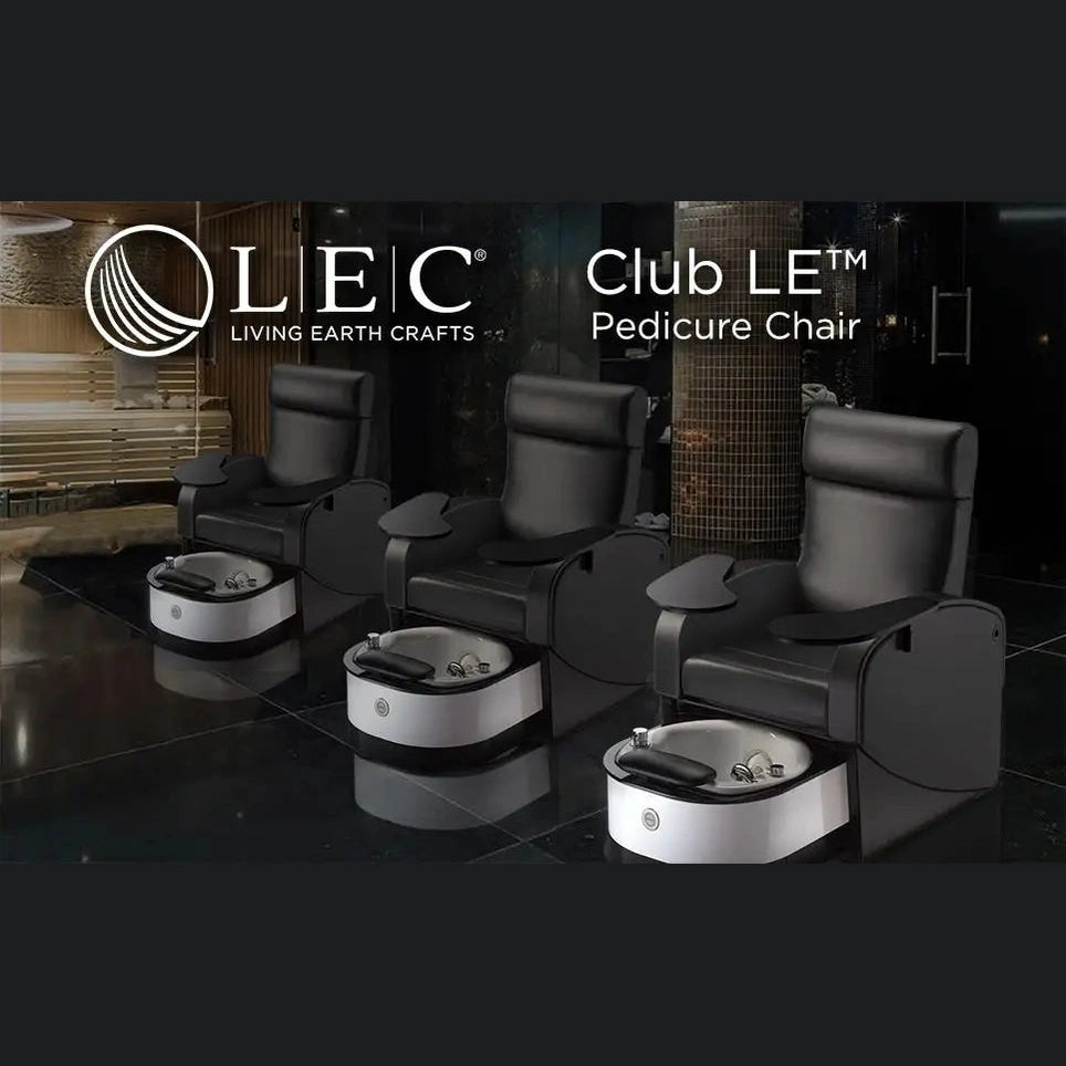 LEC Club LE pedicure chairs, color range