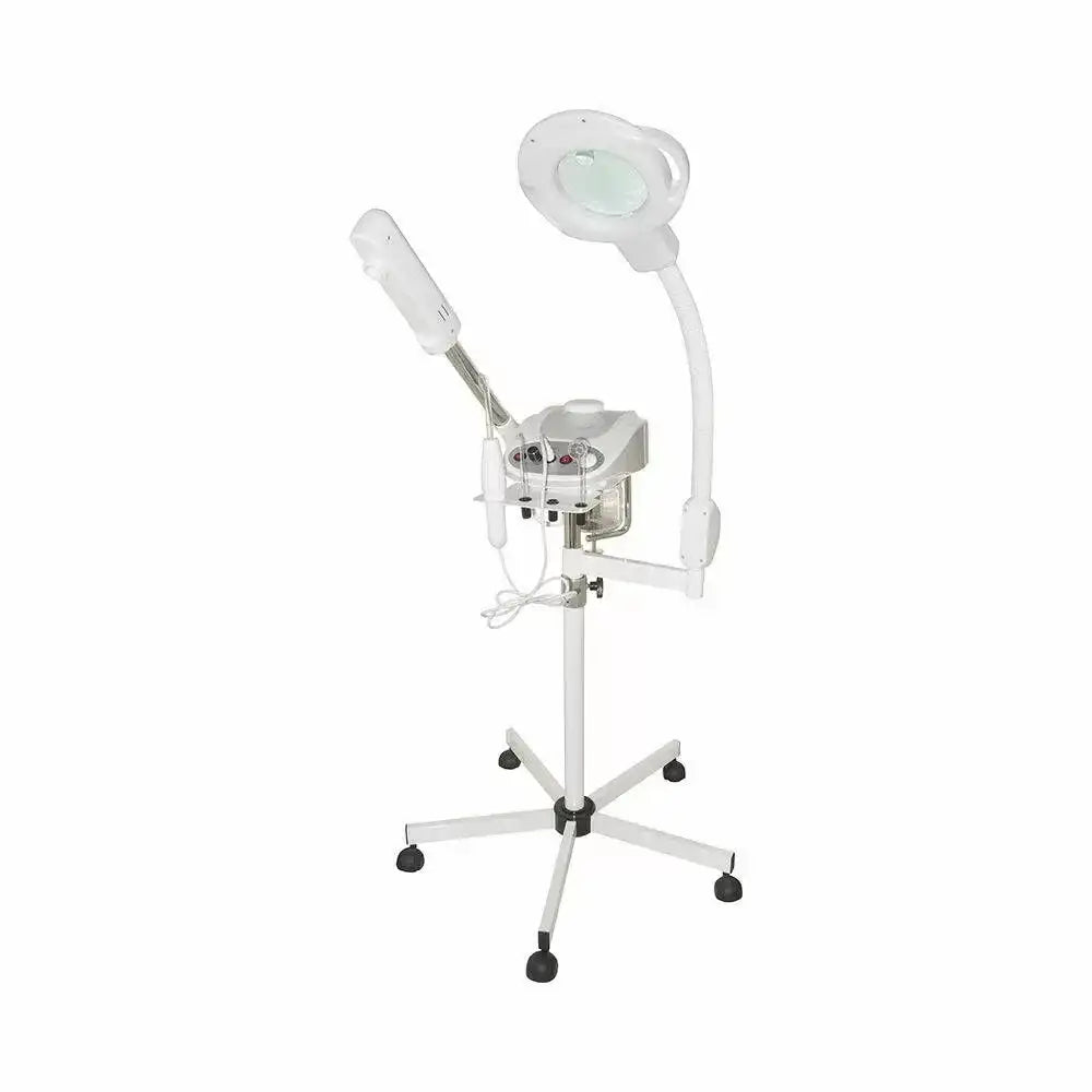 AROMATHERAPY OZONE FACIAL STEAMER WITH 5 DIOPTER MAGNIFIYING LAMP AND HIGH FREQUENCY -NEW DESIGN