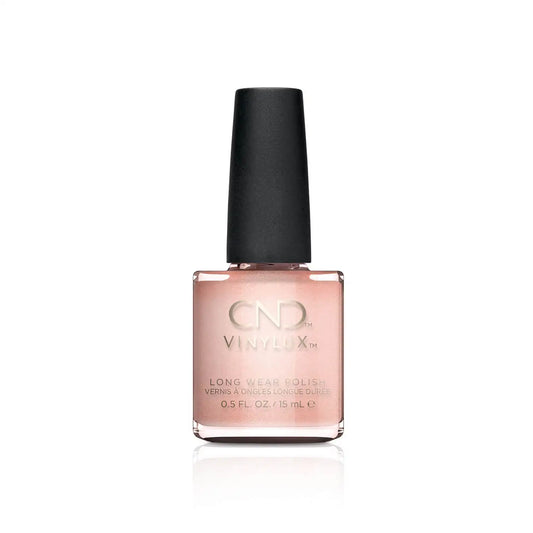 CND VINYLUX Grapefruit Sparkle #118 0.5 fl oz long wear polish bottle