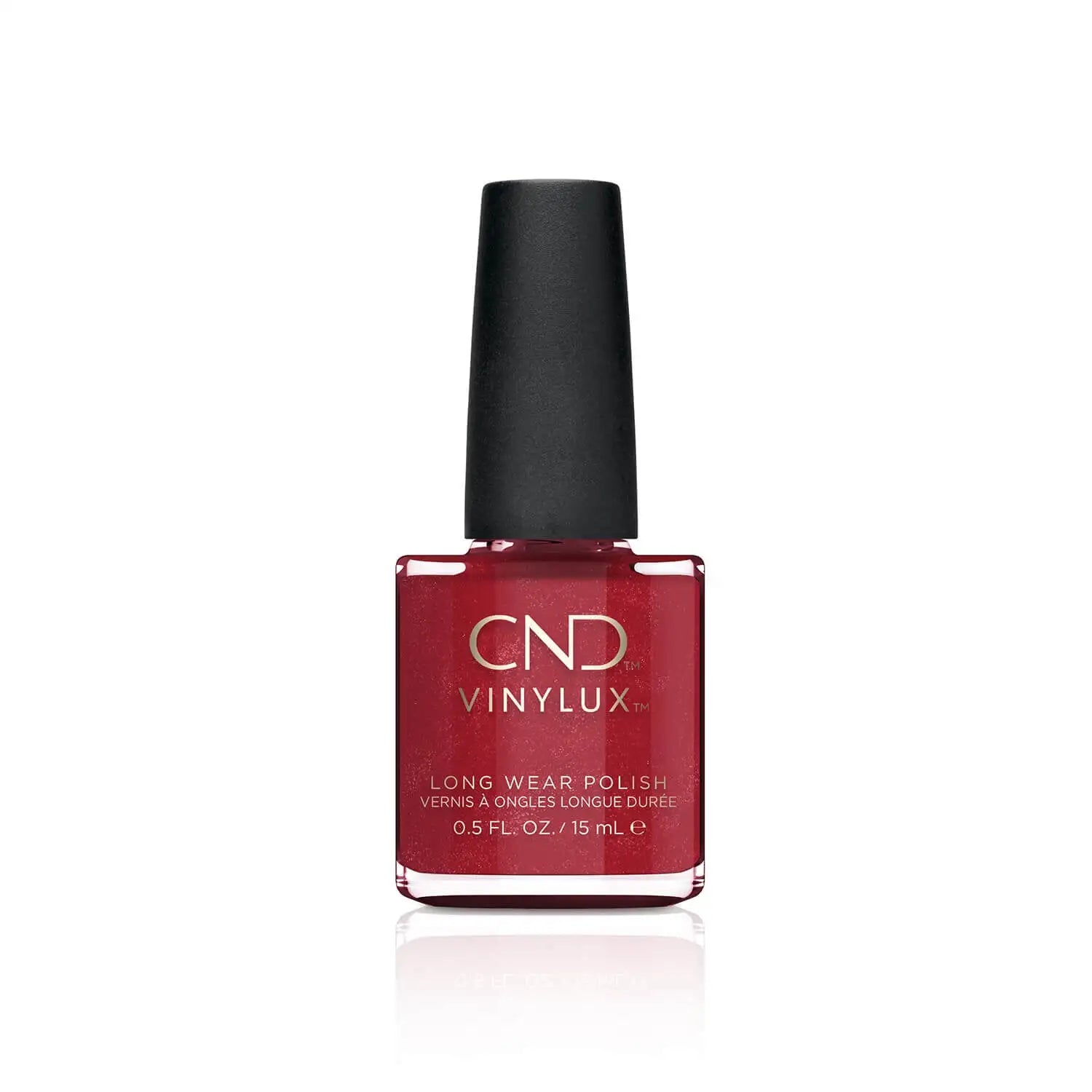 CND VINYLUX Hot Chilis #120 0.5 fl oz long wear polish bottle