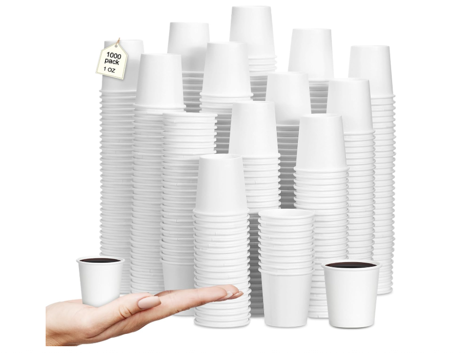 Disposable Paper Portion Cup 1 oz - 1000 count