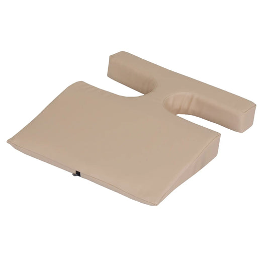Earthlite Comfort Bolster foam-filled prone-position chest support, 3 by 18.5 by 21 inches
