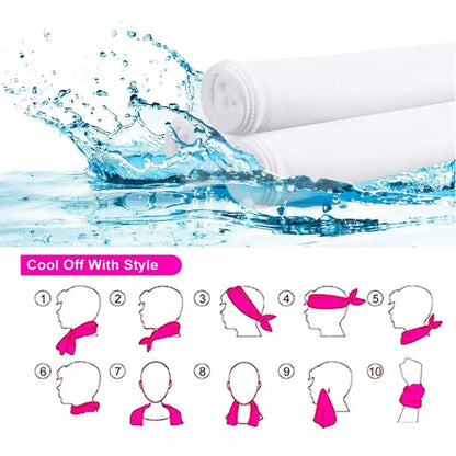Cooling Towels 40x12 - White