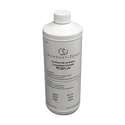 Silhouet-Tone corundum crystals bulk box detail