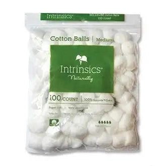 Intrinsics Triple Size Cotton Balls - 100 Count