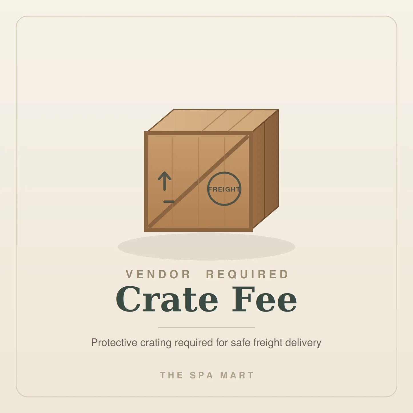 Vendor Required Crate Fee