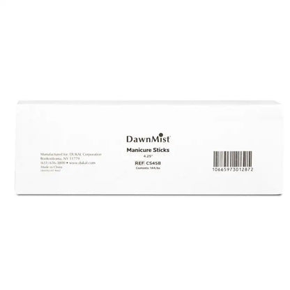 Dawnmist 4.25" Bamboo Manicure Stick - 144 ct