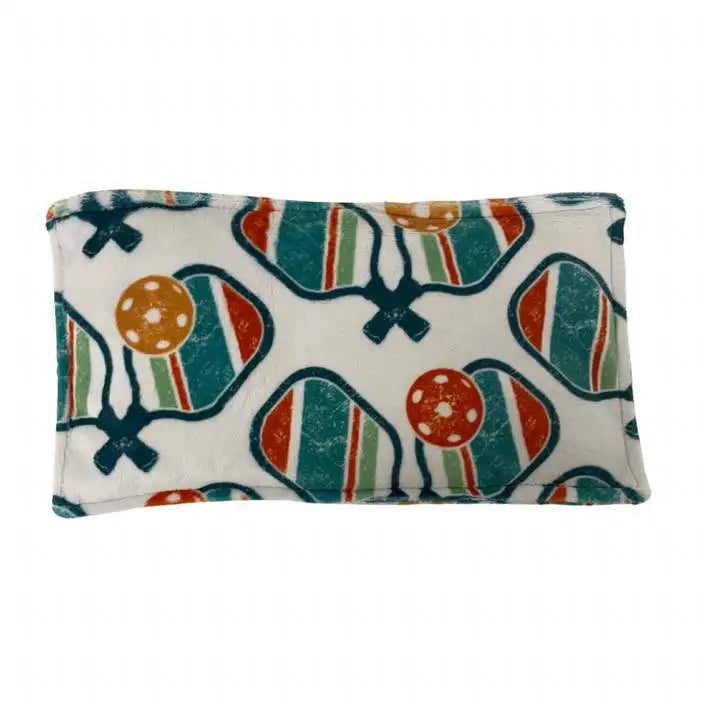 Luxury Therapeutics Soothing Eye Pillow Rectangle- Pickleball Paddle White