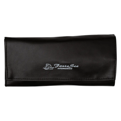 FantaSea Makeup Brush Set with Case - 12 pc