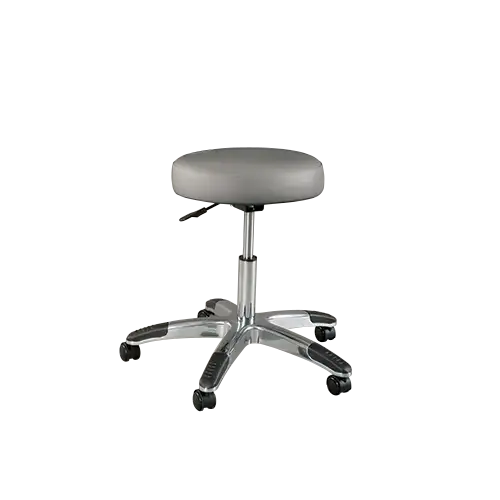Silhouet-Tone Deluxe Round Air-Lift Stool, no-backrest round-seat