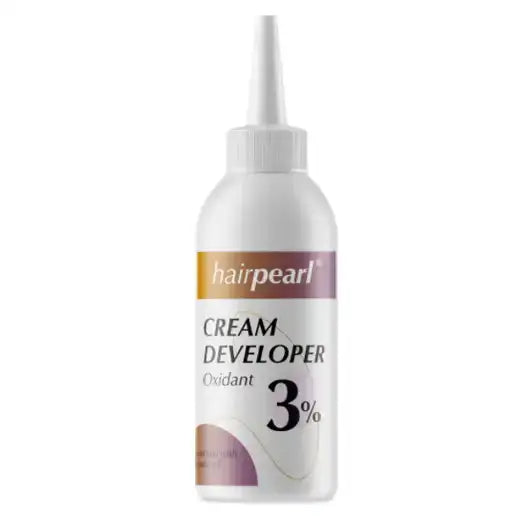 Hairpearl Sensitive Strength Tint Developer 3%, cream oxidant bottle
