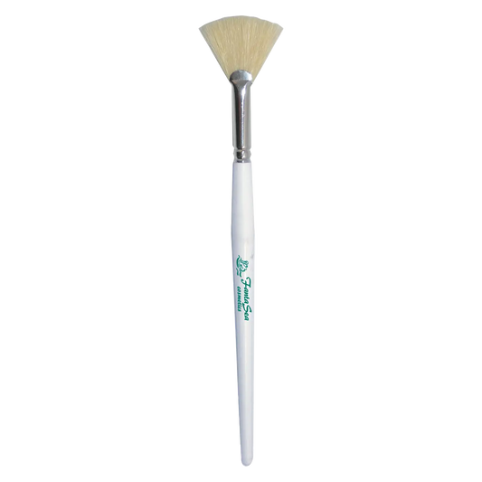 FantaSea Large Fan Boar Bristle Facial Treatment Brush