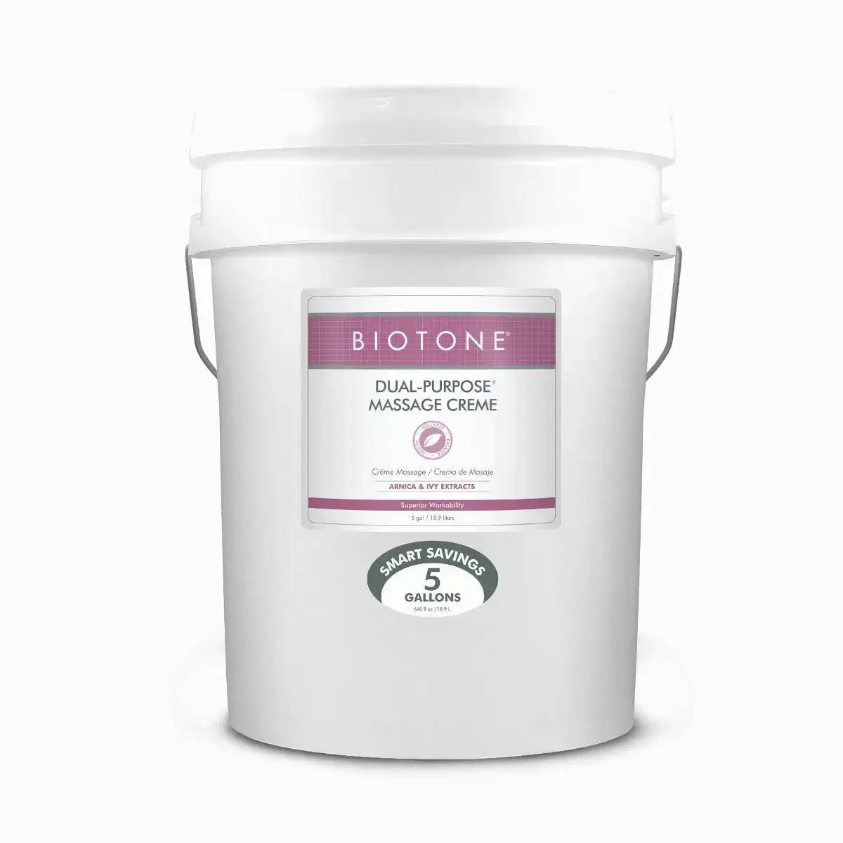 BIOTONE® Dual-Purpose Massage Creme - 5 Gallon