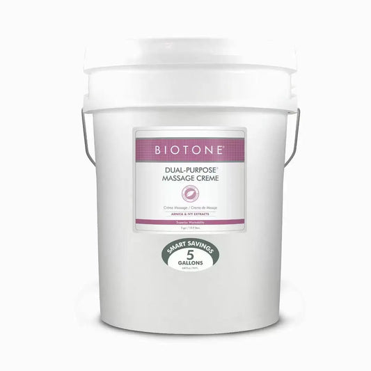 BIOTONE® Dual-Purpose Massage Creme - 5 Gallon
