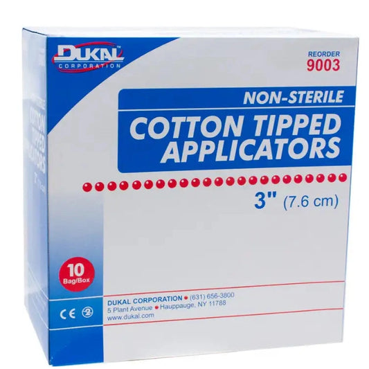 Dukal Cotton Tipped Applicators 3 inches
