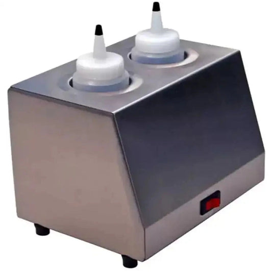 Ideal Double 8 oz. Bottles, Fixed Temp, Stainless Finish