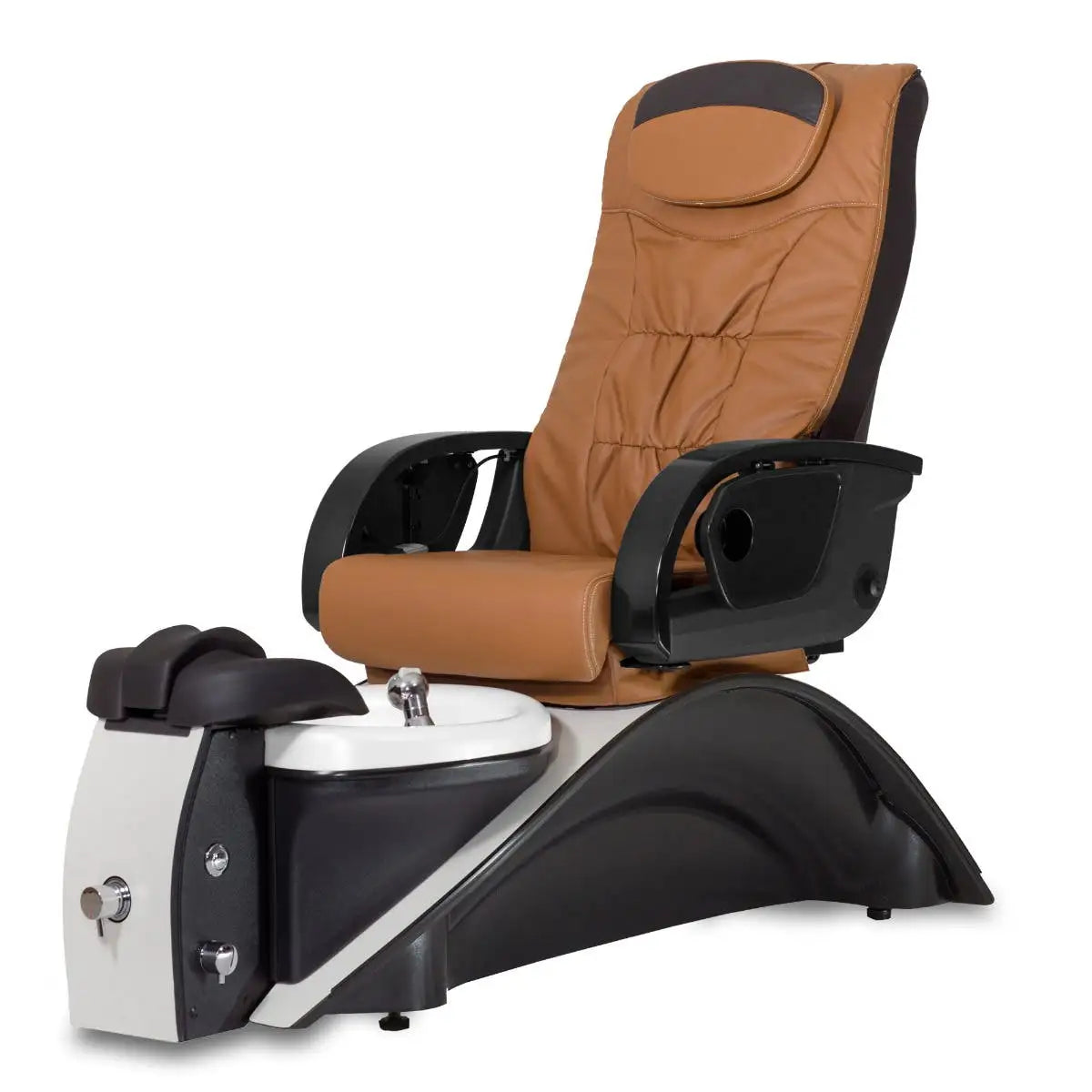 Continuum Echo LE Pedicure Spa cappuccino upholstery angle