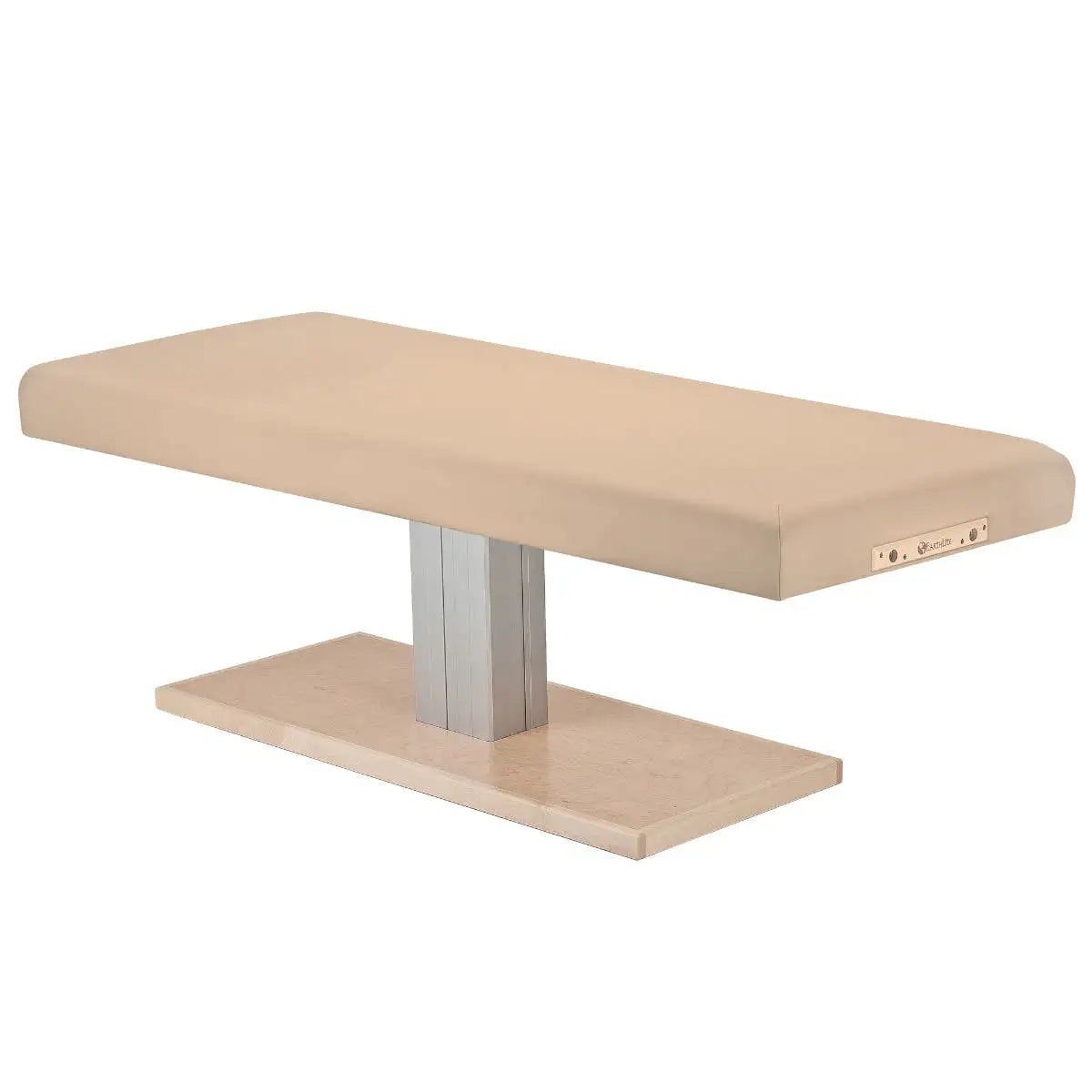 Earthlite Everest Spa flat pedestal table, Marie's beige