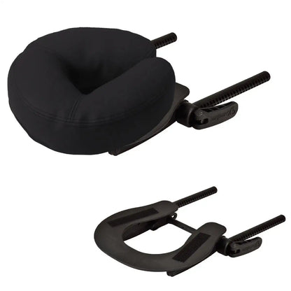 Earthlite FacePillow on Deluxe Adjustable platform, black