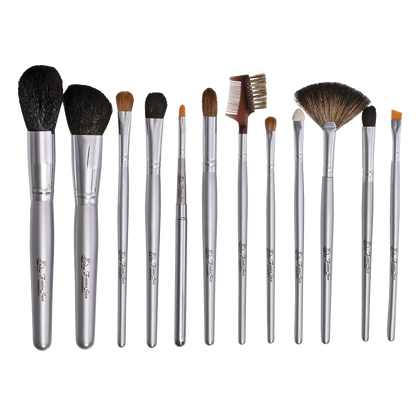 FantaSea Makeup Brush Set with Case - 12 pc