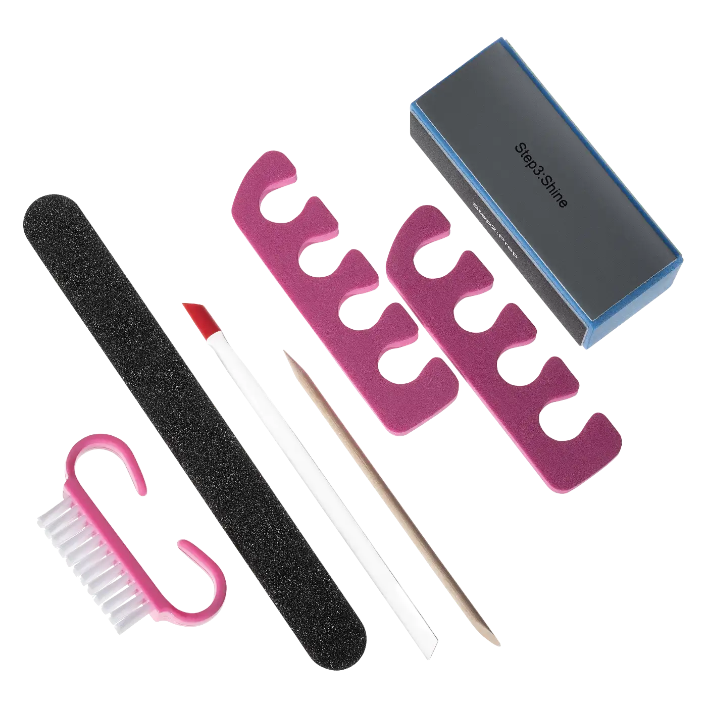 DL Pro Disposable Pedicure Set - 7 Piece