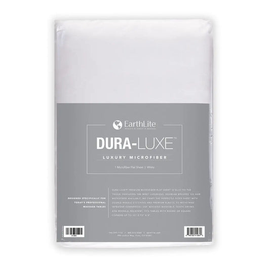 Earthlite Dura-Luxe Microfiber Flat Sheet (Cream or White)