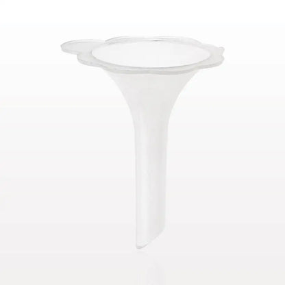 Tiny Essential Oil Flower Shaped Funnel, Frosted