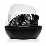 Belava Foot Spa Trio w/ Heat, Vibration and 20 Liners - Black