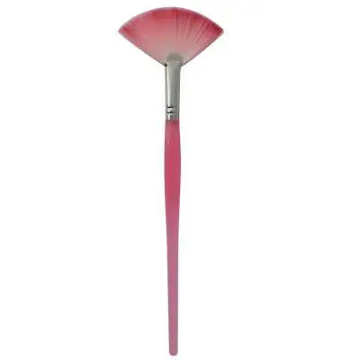Fantasea Translucent Pink Fan Brush