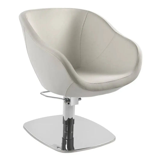 Funky Rotating Salon chair with Fixed Aluminum Base