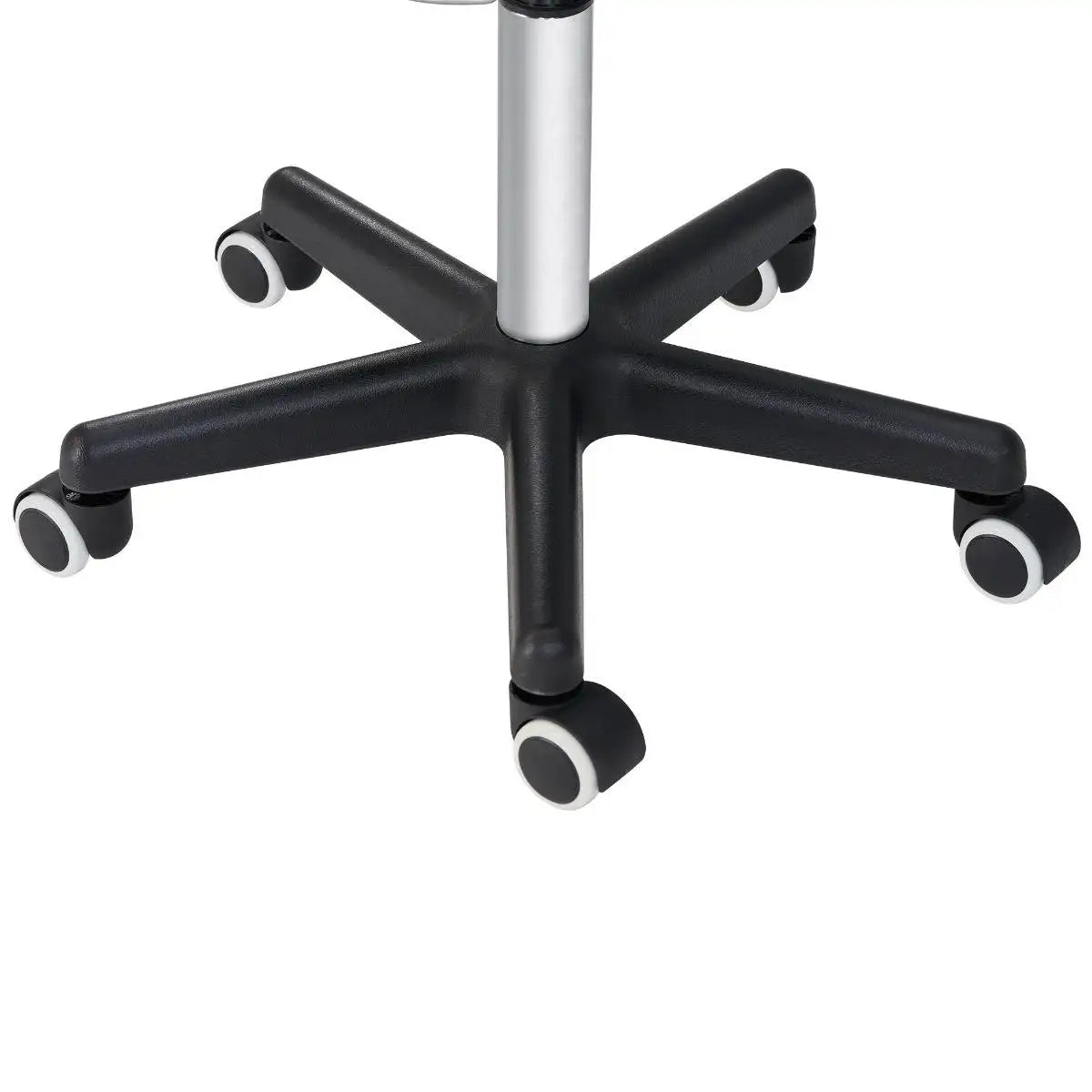 Master Massage Glider Round Hydraulic Stool - Black