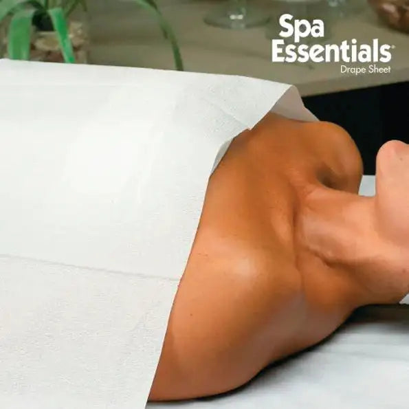 Spa Essentials 3 ply Drape Sheet - 50 Count