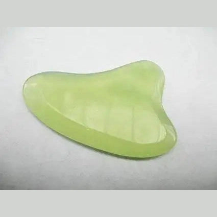 Guasha Green Jade Stone