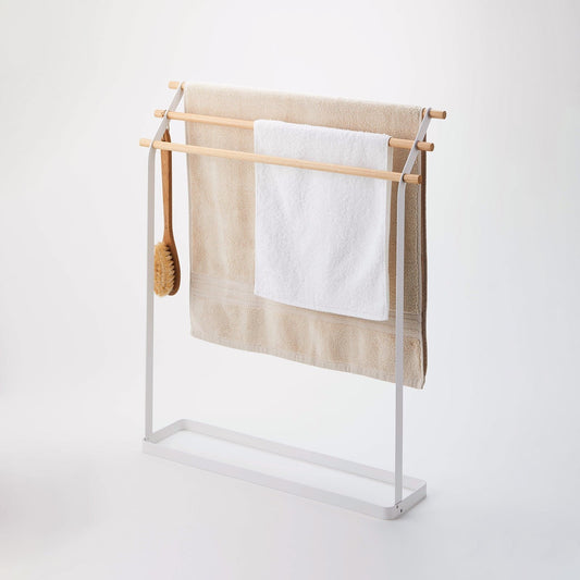 Prop photo showing Bath Towel Rack with various props.