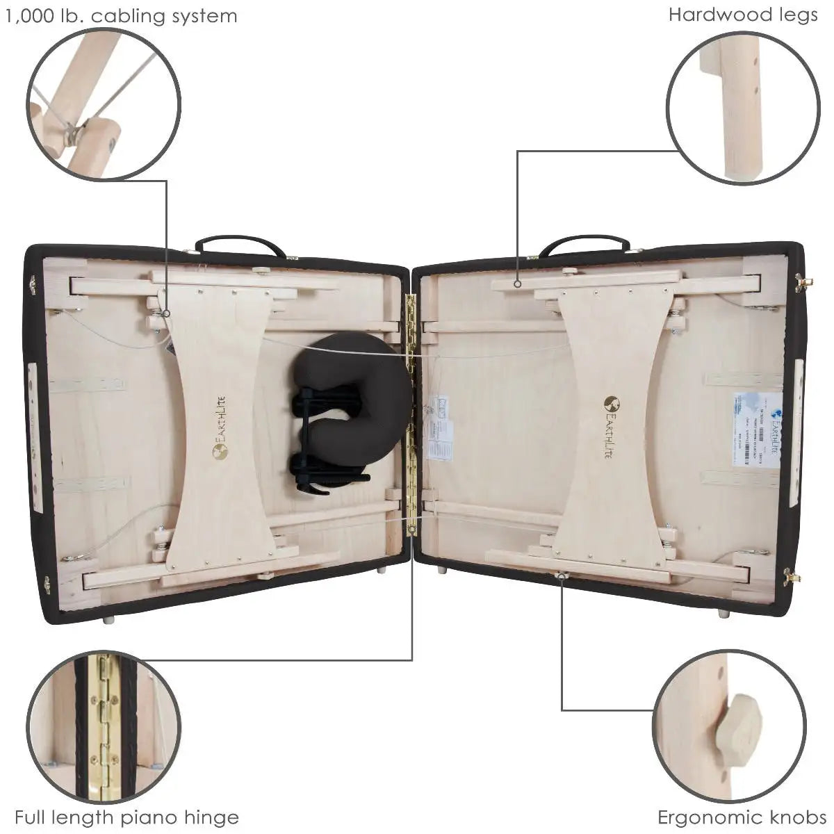 Earthlite Harmony DX features