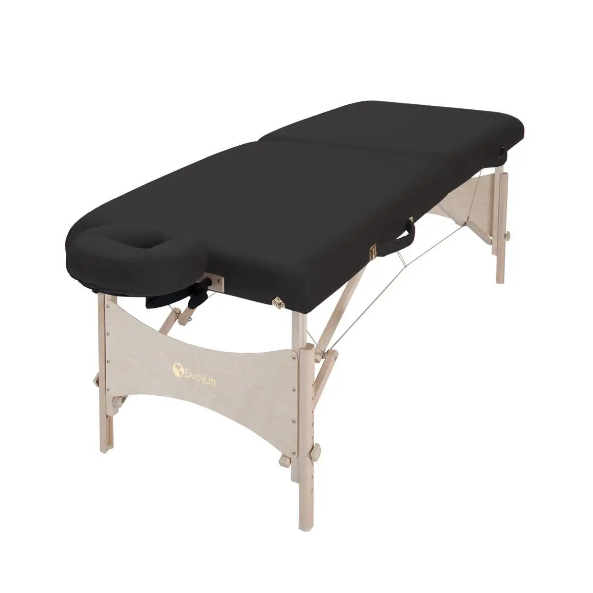 Earthlite Harmony DX portable massage table, black