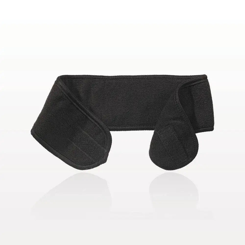 Headband with Velcro Closure - Black