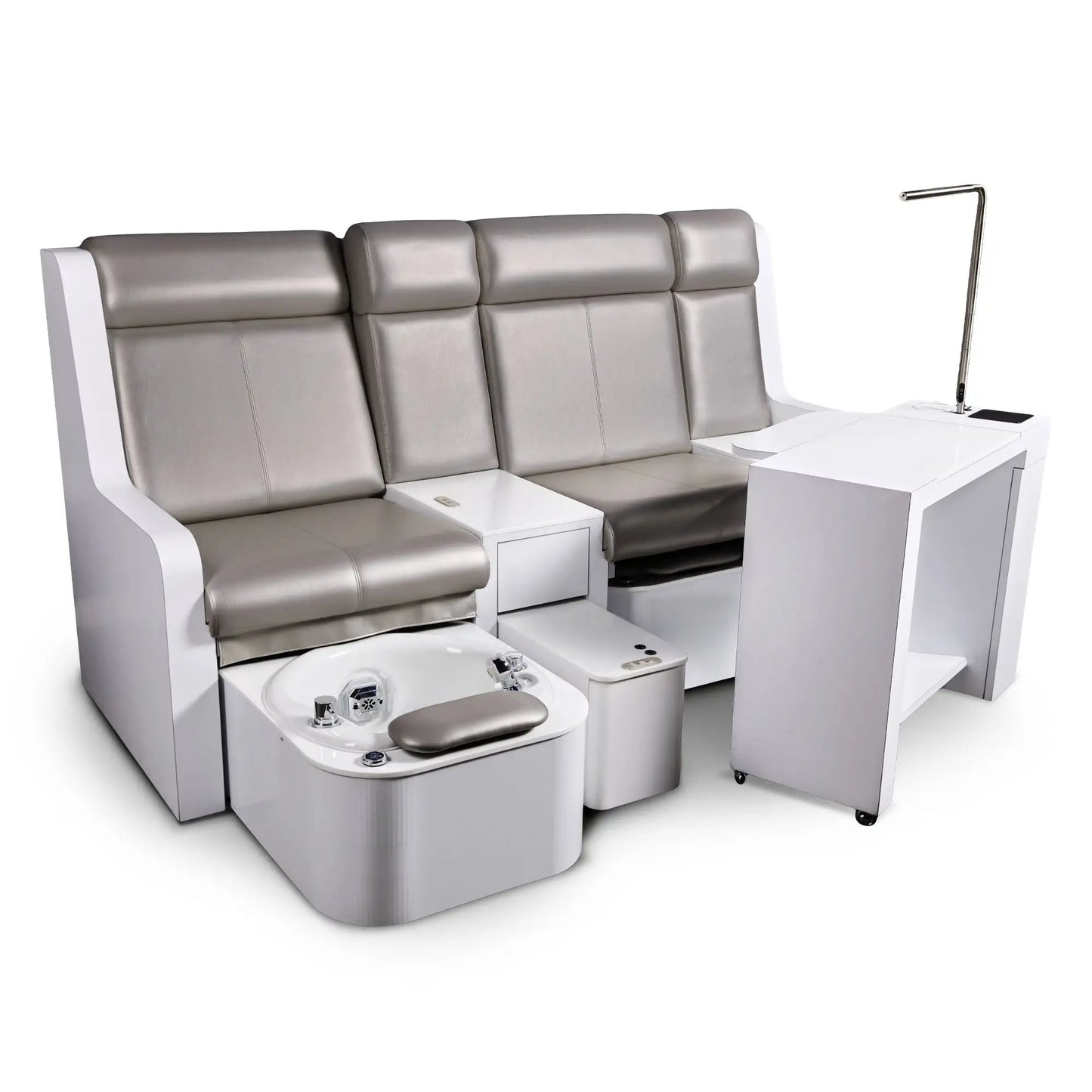 Adapta Pedi Bench - Single Seat with Manicure Table