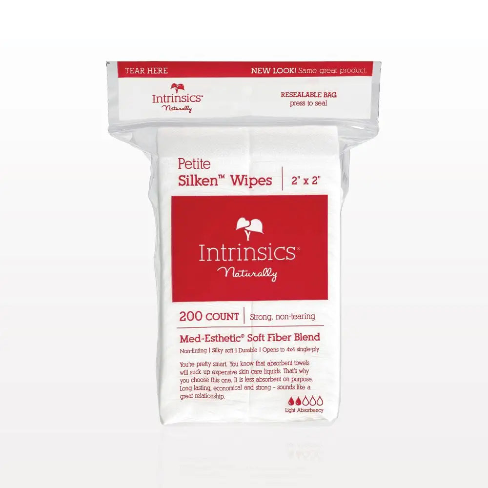 Intrinsics Petite Silken Wipes 2X2 - 200 Count