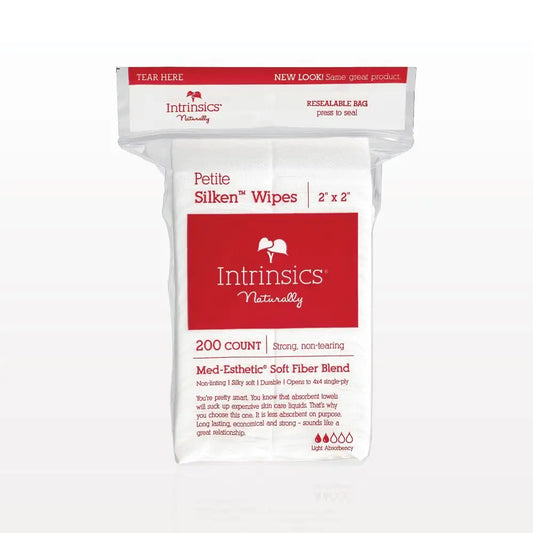 Intrinsics Petite Silken Wipes 2X2 - 200 Count