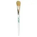 Fanta Sea Boar Bristle Deluxe Oval Facial Treatment Brush - 1" Span