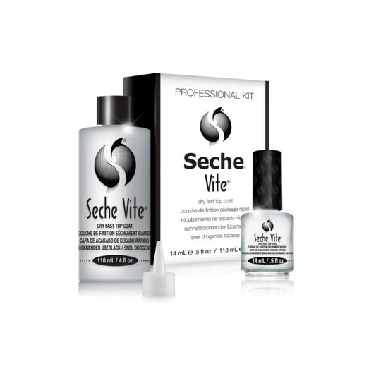 Seche VITE Dry Fast Top Coat Professional Refill Kit - 4 oz