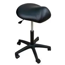 Oakworks Stool- Premium w/Saddle Seat