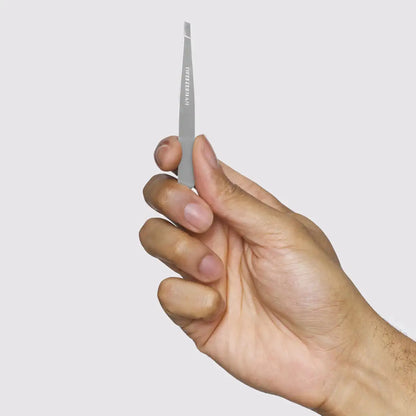 Tweezerman Slant Tweezer - Classic Silver