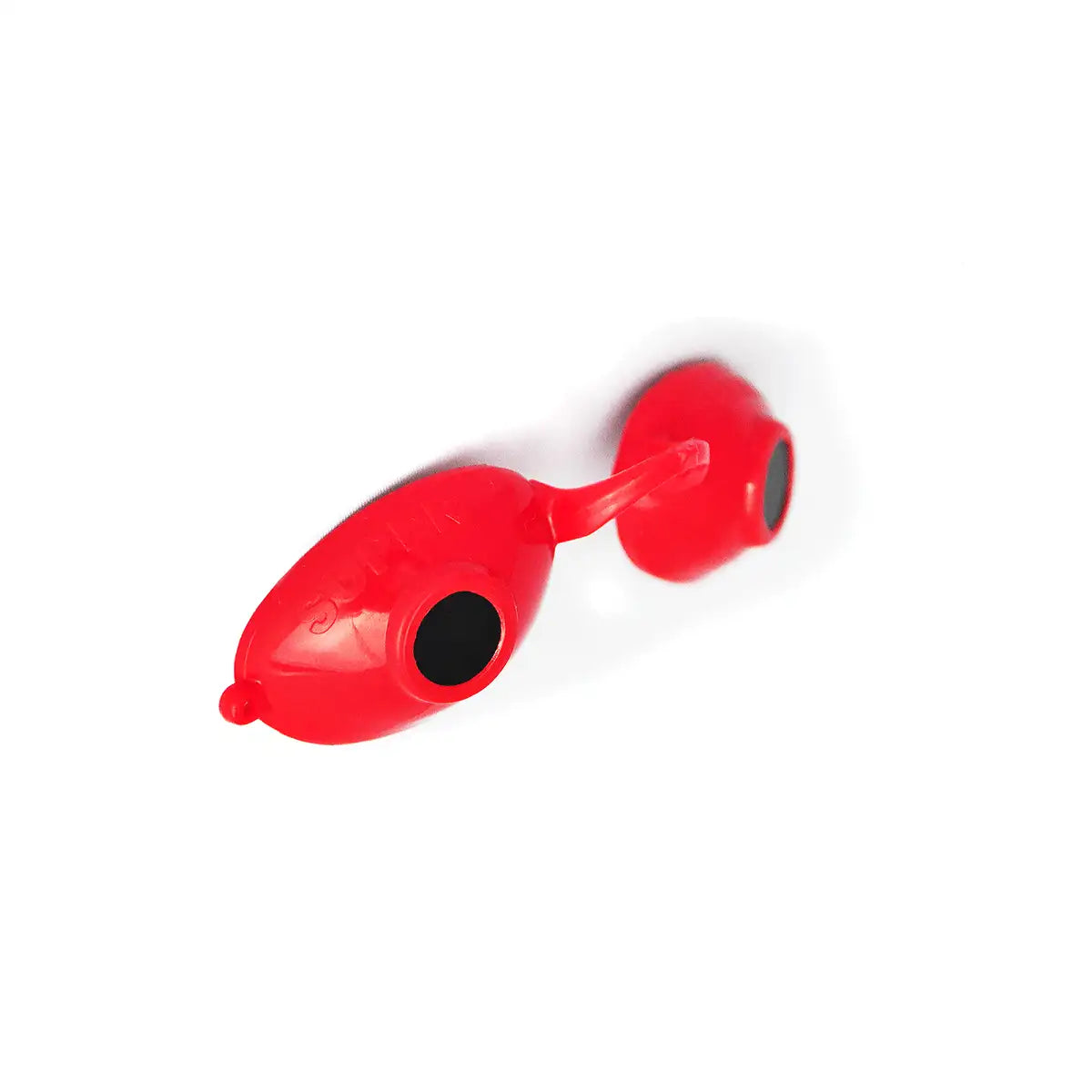 Red Super Sunnies Classic Eyeshields with opaque lenses for UV protection