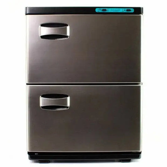 AYC DOUBLE-DOOR STAINLESS TOWEL WARMER 45L