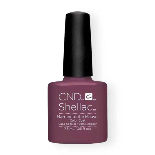 CND SHELLAC Married to the Mauve .25 fl oz gel polish bottle
