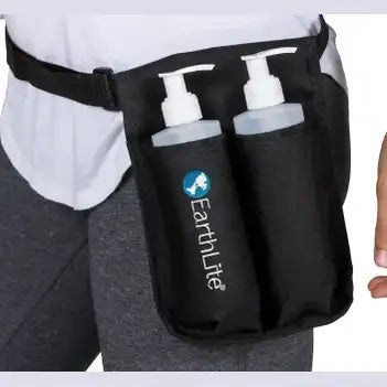 Living Earth Crafts Double Oil Holster w/  bottle/pump